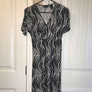 NY&C Black & White Dress